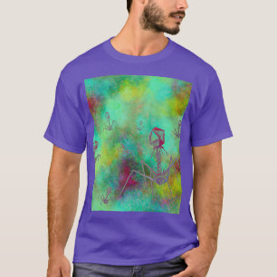 Bakteriophage Invasion Grafik  T-Shirt
