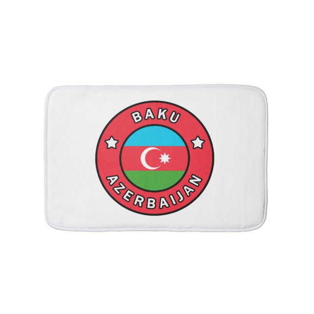 Baku Aserbaijan Badematte (Vorderseite)