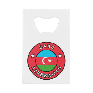 Baku Aserbaijan Geldbeutel Flaschenöffner