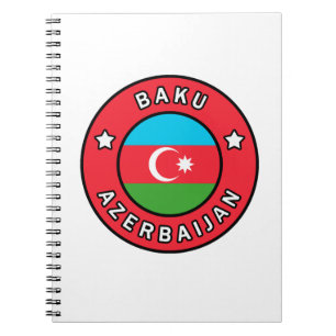 Baku Aserbaijan Notizblock
