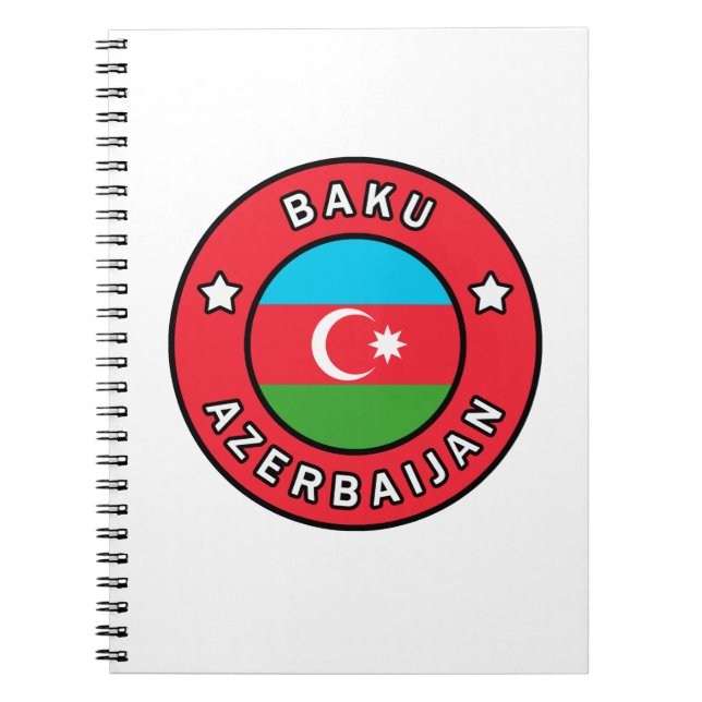 Baku Aserbaijan Notizblock (Vorderseite)