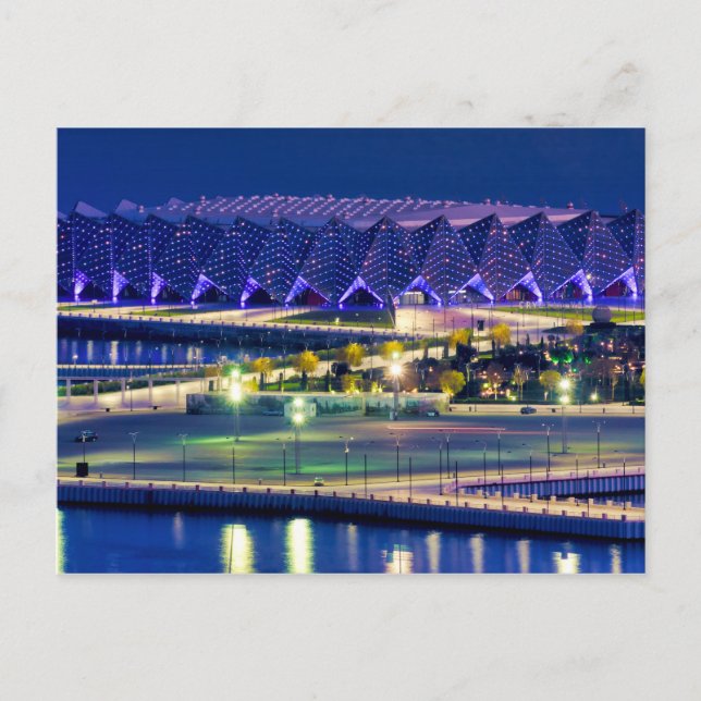 Baku Crystal Hall Postkarte (Vorderseite)