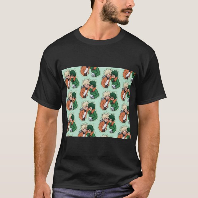 BakuDeku Schneeballkampf T-Shirt (Vorderseite)