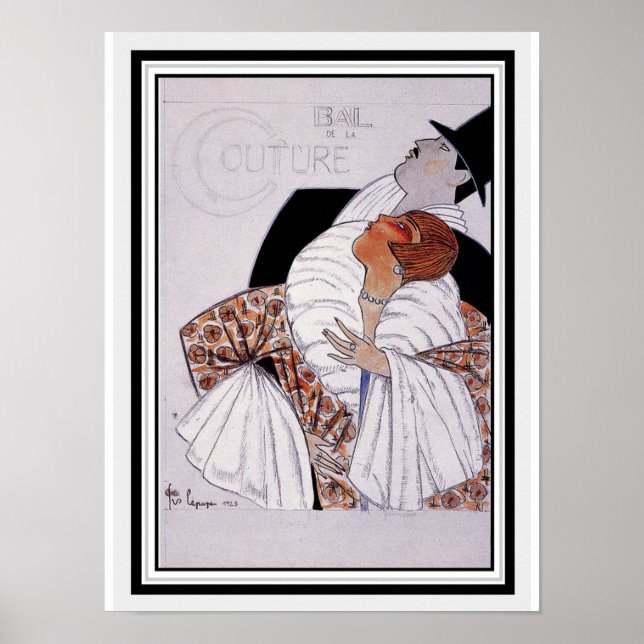Bal De La Couture 12 x 16 Poster (Devant)