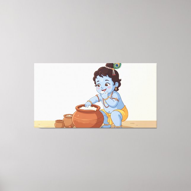 Bal Krishna Leinwanddruck (Vorderseite)