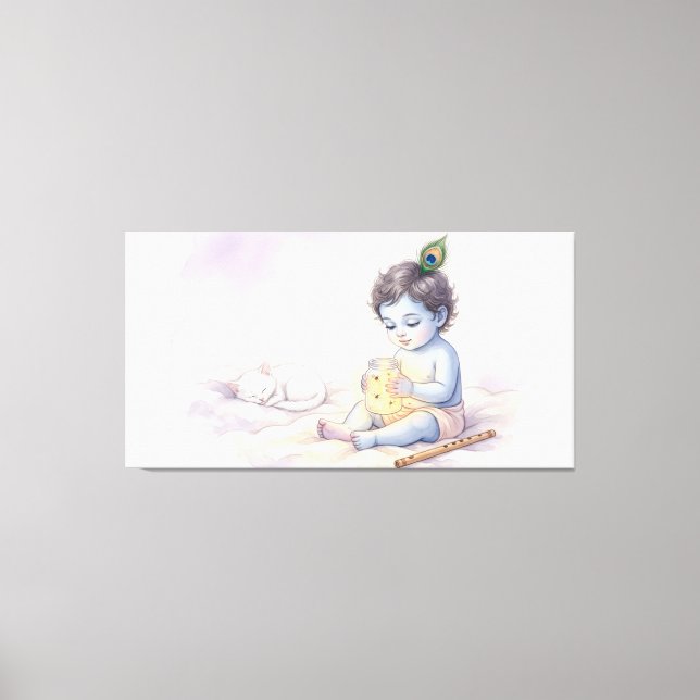 Bal Krishna Leinwanddruck (Vorderseite)