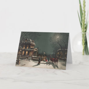 Balade De Noël, Une Carte De Noël