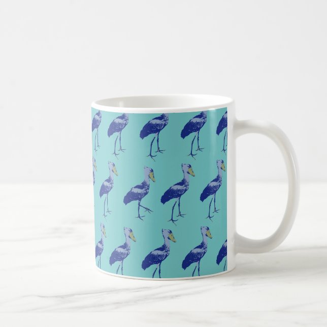 Balaeniceps rex (Shoebill, ハシビロコウ) Kaffeetasse (Rechts)