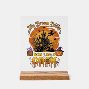 Balai Brisé Cuisine Maison Hantée Halloween Chaudr