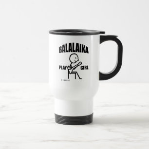 Balalaika Jouer Fille Voyage Mug