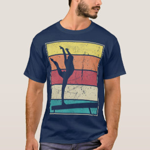 Balance Beam Gymnastics Girl T-Shirt