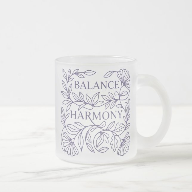 Balance & Harmonie  Mattglastasse (Rechts)