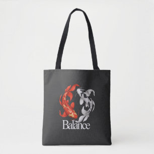 Balance – Japanisches Koi-Symbol für ruhige Stärke Tasche