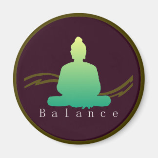 "Balance" Schöner Buddha Magnet. Magnet