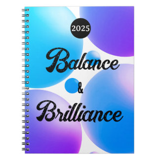 BALANCE und BRILLIANCE SpiralNotebook Notizblock