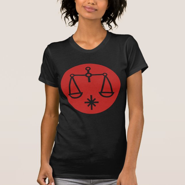 balance, zodiaque, tshirt (Devant)