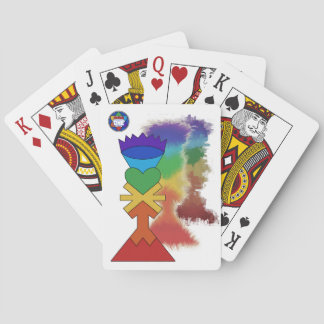 Balanceakt Spielkarten
