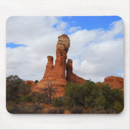 Balanced Rock, Arches, Utah, Mousepad