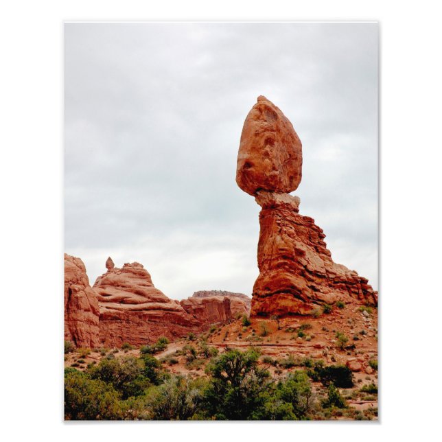 Balanced Rock Fotodruck (Vorne)