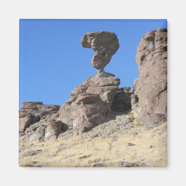 Balanced Rock Idaho Refrigerator Magnet (Vorne)