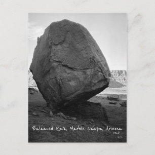 Balanced Rock, Marble Canyon Arizona USA 1965 Postkarte