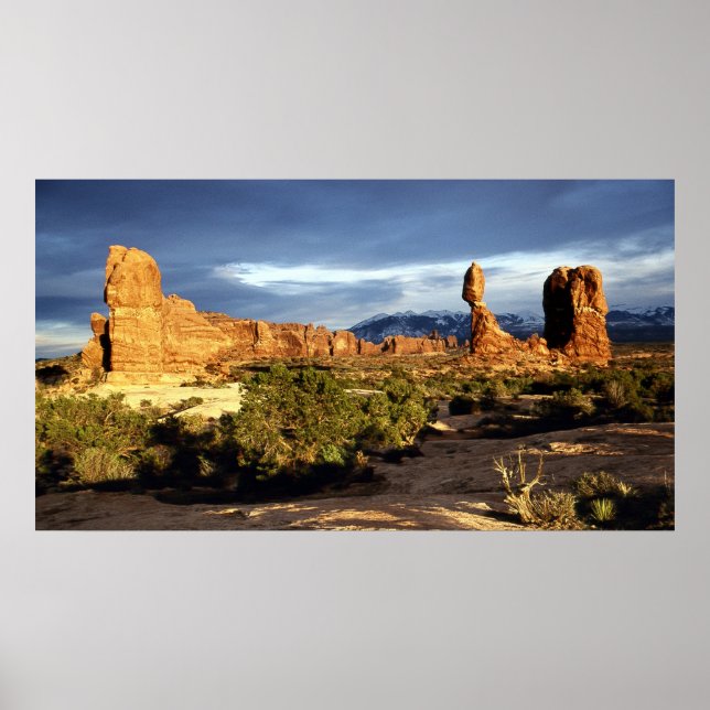 Balanced Rock Panoramic Poster (Vorne)