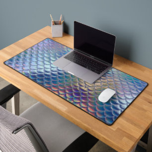 Balances de poissons de sirène bleu vert Holograph
