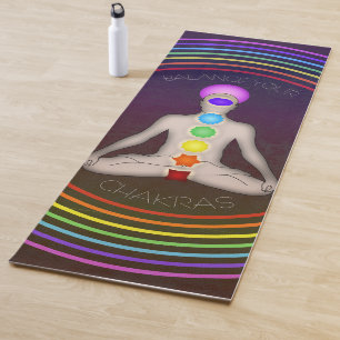Balancieren Sie Ihr Chakras Yogamatte