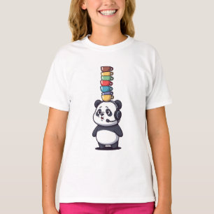 Balancierende Panda-Gamer-Kinder T-Shirt