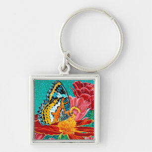 Balancierter Schmetterling I Schlüsselanhänger
