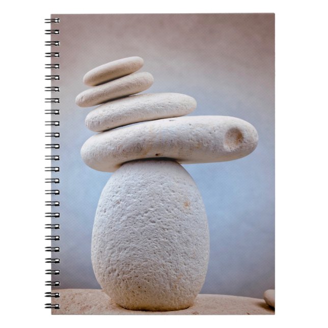 Balancierung Stones Square + Ihre Ideen Notizblock (Vorderseite)