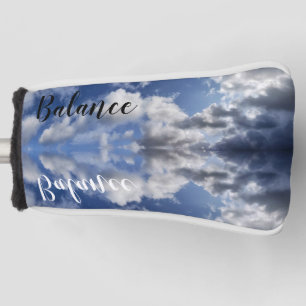 Balancierwolken Reflexionen, blauer Himmel aus Cor Golf Headcover
