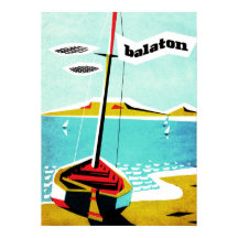 Balatonsee, Fischerboot an der Küste, Ungarn