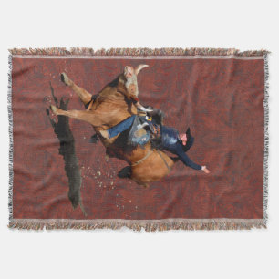 Balayage Bull et Rodeo Cowboy Lancer la couverture