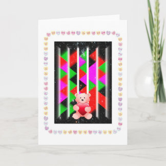 BALAYAGE de CARTE de VALENTINES d'ÉTIQUETTE de