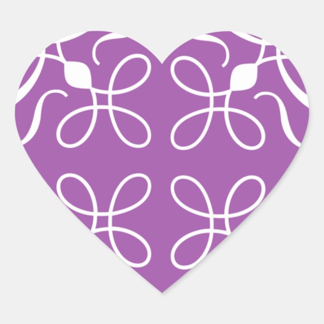 Balayage en mauve Sticker (Devant)