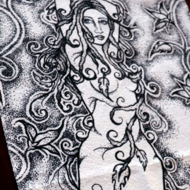Balayé Ink Goddess Pagan Art (Créateur téléchargé)