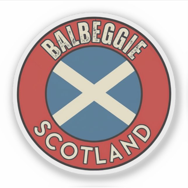 Balbeggie, Schottland Aufkleber (Vorderseite)