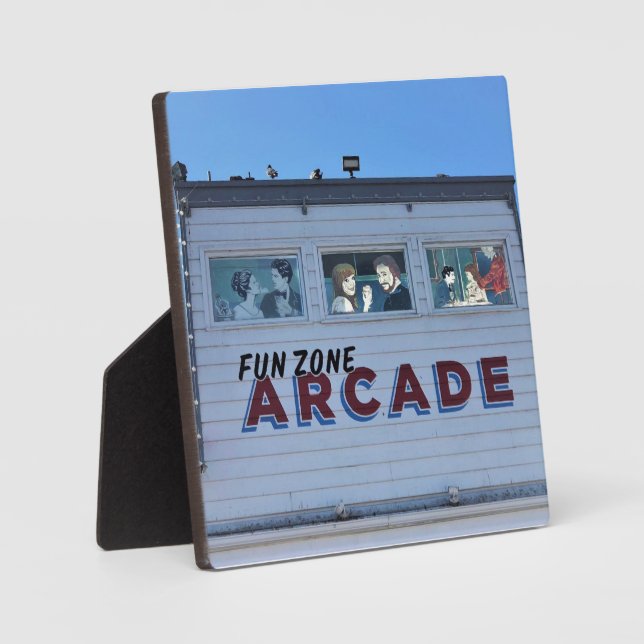 Balboa Fun Zone, Newport Beach, Kalifornien Fotoplatte (Vorderseite)