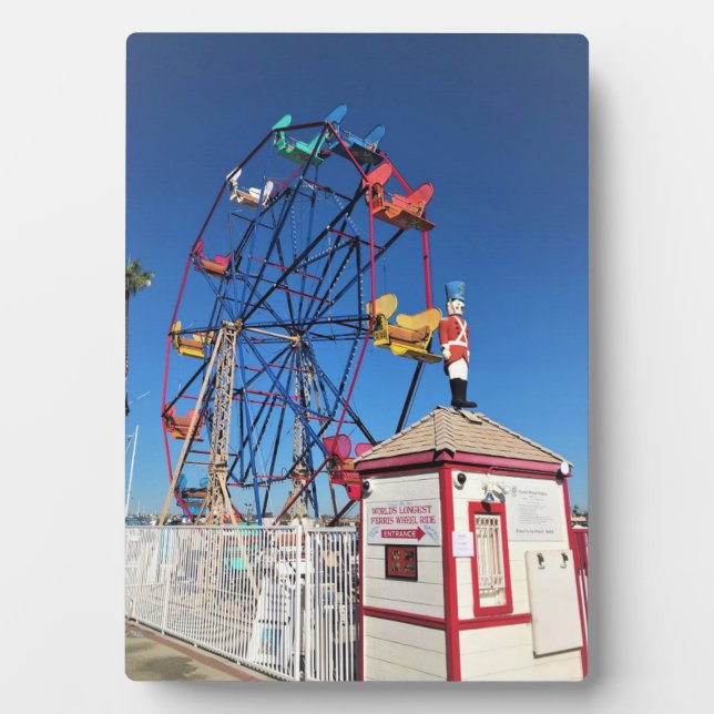 Balboa Fun Zone, Newport Beach, Kalifornien Fotoplatte (Vorderseite)