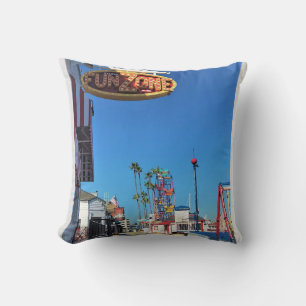 Balboa Fun Zone, Newport Beach, Kalifornien Kissen