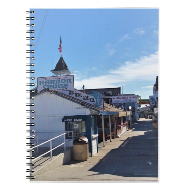 Balboa Fun Zone, Newport Beach, Kalifornien Notizblock (Vorderseite)