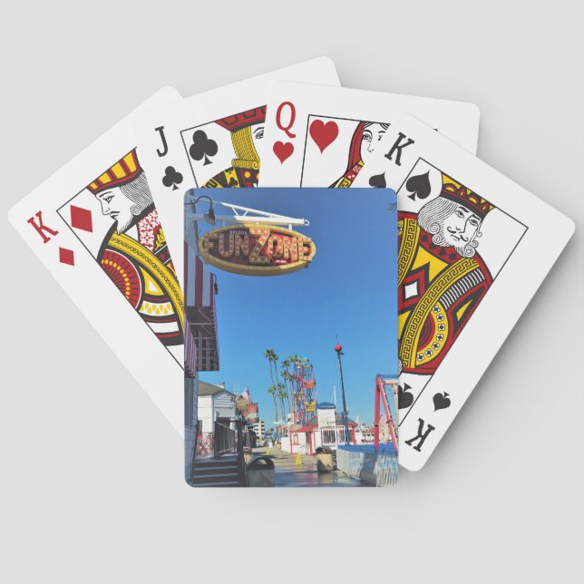 Balboa Fun Zone, Newport Beach, Kalifornien Spielkarten (Rückseite)