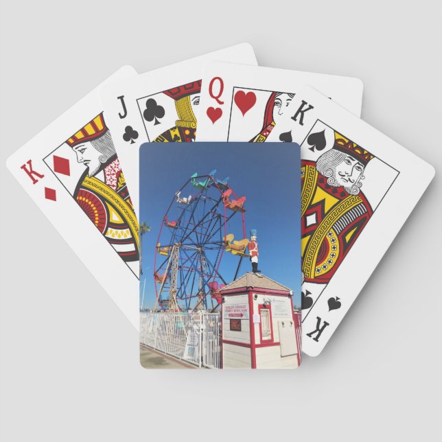 Balboa Fun Zone, Newport Beach, Kalifornien Spielkarten (Rückseite)