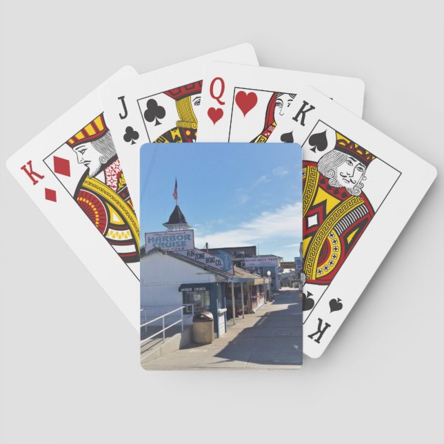 Balboa Fun Zone, Newport Beach, Kalifornien Spielkarten (Rückseite)
