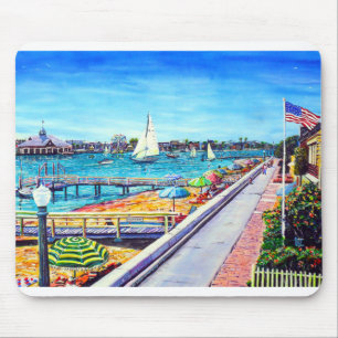 Balboa-Insel-Newport-Strand CA Mousepad