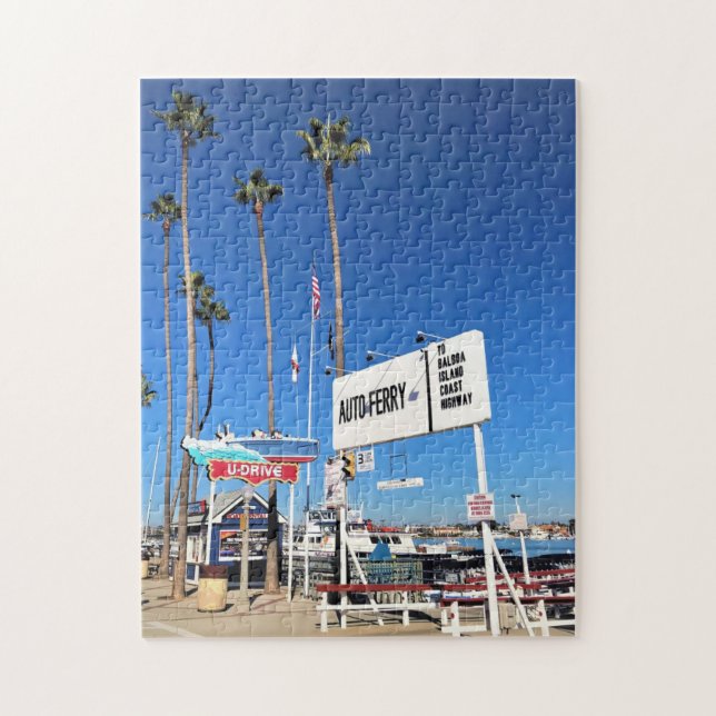 Balboa Island Ferry, Newport Beach, Kalifornien (Vertikal)