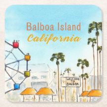 Balboa Island Newport Beach Untersetzer