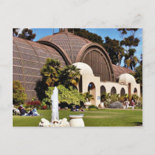 Balboa Park Arboreum San Diego Postkarte