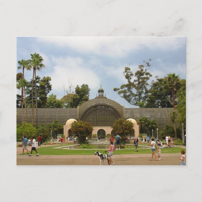 Balboa Park, carte postale San Diego (Devant)